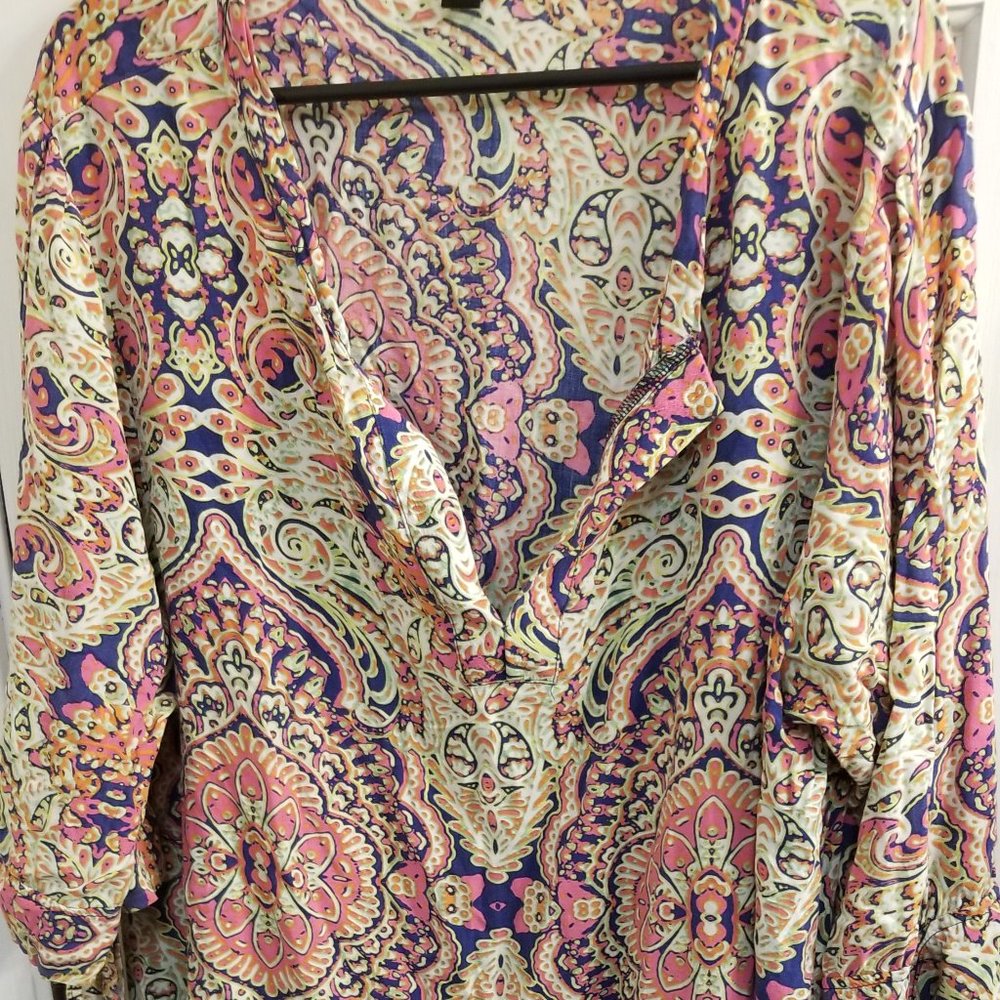 New Directions Bright Colored Top Size 2xl